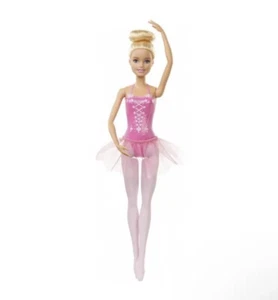 Mattel Barbie You Can Be Anything Ballerina Pink Tutu Blonde Hair Doll Toy 11" - Picture 1 of 2