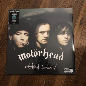 Motörhead-Overnight Sensation-LP-Sealed-Limited Edition-25th Anniversary-Green - Picture 1 of 2