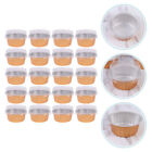  20 Pcs Aluminum Foil Cups Mini Dessert Containers Baking Pans