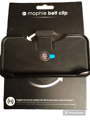 Clip de cinturón negro Mophie Juice para iPhone 5 Foto 1 de 4