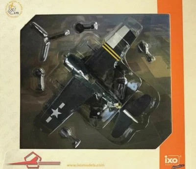 GRUMMAN F6F HELLCAT USN VF-25 USS SANTEE 1:72 ALTAYA IXO DDIJ016 WWII FIGHTERS - Imagen 1 de 4