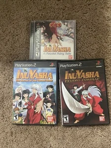 Ps2: Inuyasha - Feudal  Combat - The Secret Of The Curse:Feudal Fairy Tale  comp - Picture 1 of 1