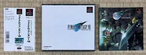 Final Fantasy VII 7 - PS Playstation Ps1 - Japan Import Vgood++++ Spincard - Foto 1 di 6