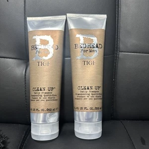 Tigi Bed Head For Men Clean Up Daily Shampoo 8.45oz Lot of 2 - Picture 1 of 1