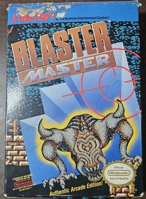 Blaster Master (Nintendo NES, 1988) Complete CIB Authentic MINT, No Signs Of Use - Image 1 of 4