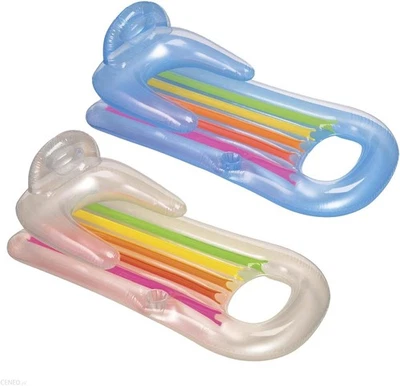 Intex- Luftmatratze 160 x 85 cm, Weiß/Hellblau, Modelle/Farben Sortiert, 1  ... - Bild 1 von 4