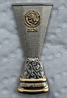 Aston Villa UEFA 2026 Europa League winners trophy pin badge.  Instanbul, HEITS