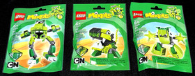 NEW SEALED! LEGO MIXELS SERIES 3 LOT SET 41518 41519 41520 (GLOMP, GLURT, TORTS)