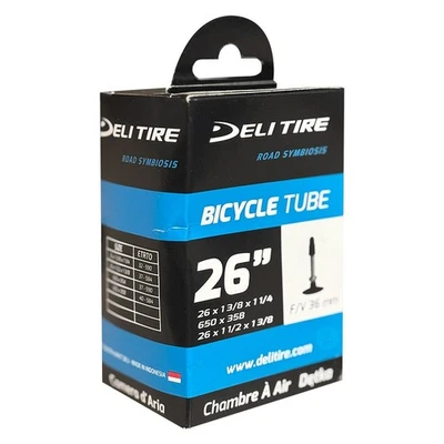 DELITIRE chambre à air vélo 650 x 35B valve Presta 36 mm 37/40-584