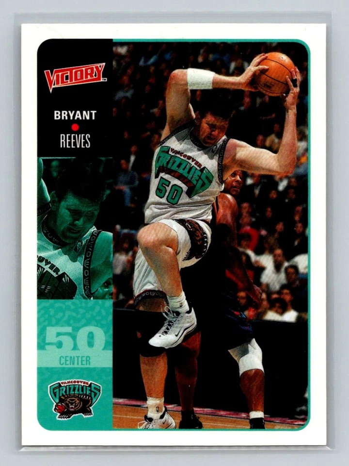 2000-01 Upper Deck Victory #219 Bryant Reeves Vancouver Grizzlies - Image 1 of 2