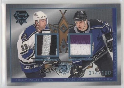 2003 Luxury Suite Platinum Blue Jersey/Patch Ziggy Palffy Adam Deadmarsh Patch - Image 1 of 2