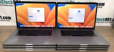 Lot 8 Apple MacBook Pro 15" 2017 i7-7th 2.8GHz 16gb RAM 256gb SSD TouchBar Parts - Image 1 of 4