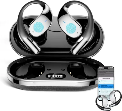 AI Auricolare Traduttore Istantaneo, 144 Lingue Auricolari Traduttore Tempo Real - Immagine 1 di 4