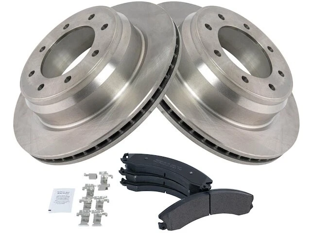 Kit de pastillas de freno trasero y rotor para Nissan NV2500 2013 2014 2015 2012 VM858SK Foto 1 de 1
