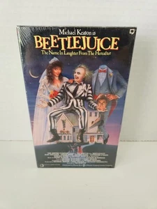 Beetlejuice Beta Not VHS Rare Factory Sealed Brand New Betamax READ - Imagen 1 de 7