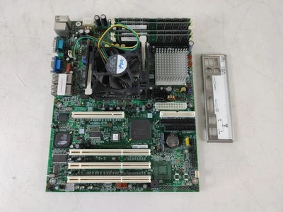 Intel Pentium 4 3.00GHZ 2GB DDR Placa Base Servidor SE7210TP1-E W/ I/O Escudo - Imagen 1 de 4