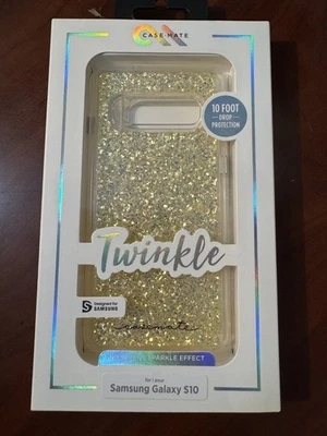 Funda Case-Mate Twinkle para Samsung Galaxy S10 - Dorada Foto 1 de 2