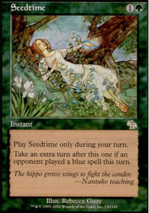Seedtime - Heavy Play MTG Judgment - Image 1 of 1