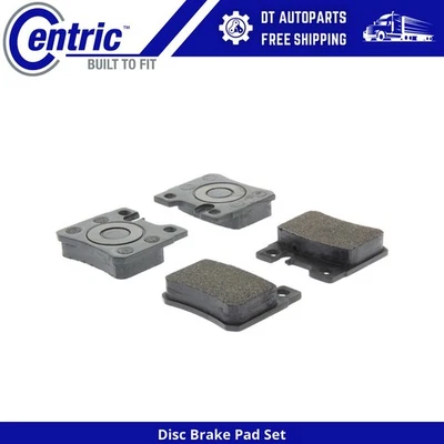 Para Mercedes-Benz 500SL 1990-1993 | Pastillas de freno de disco traseras centradas | Semimetálicas Foto 1 de 3