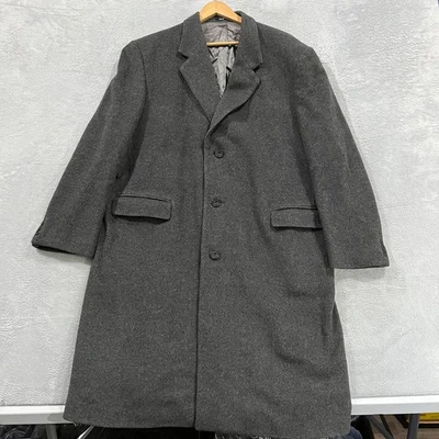 Abrigo de lana de cachemir vintage Kuppeheimer Peacoat para hombre 48 Inglaterra dinero antiguo años 90 Foto 1 de 4