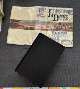 LONESOME DOVE A Novel Larry McMurtry hcdj 1985 Book Club Edition G dj VG book - Picture 1 of 7