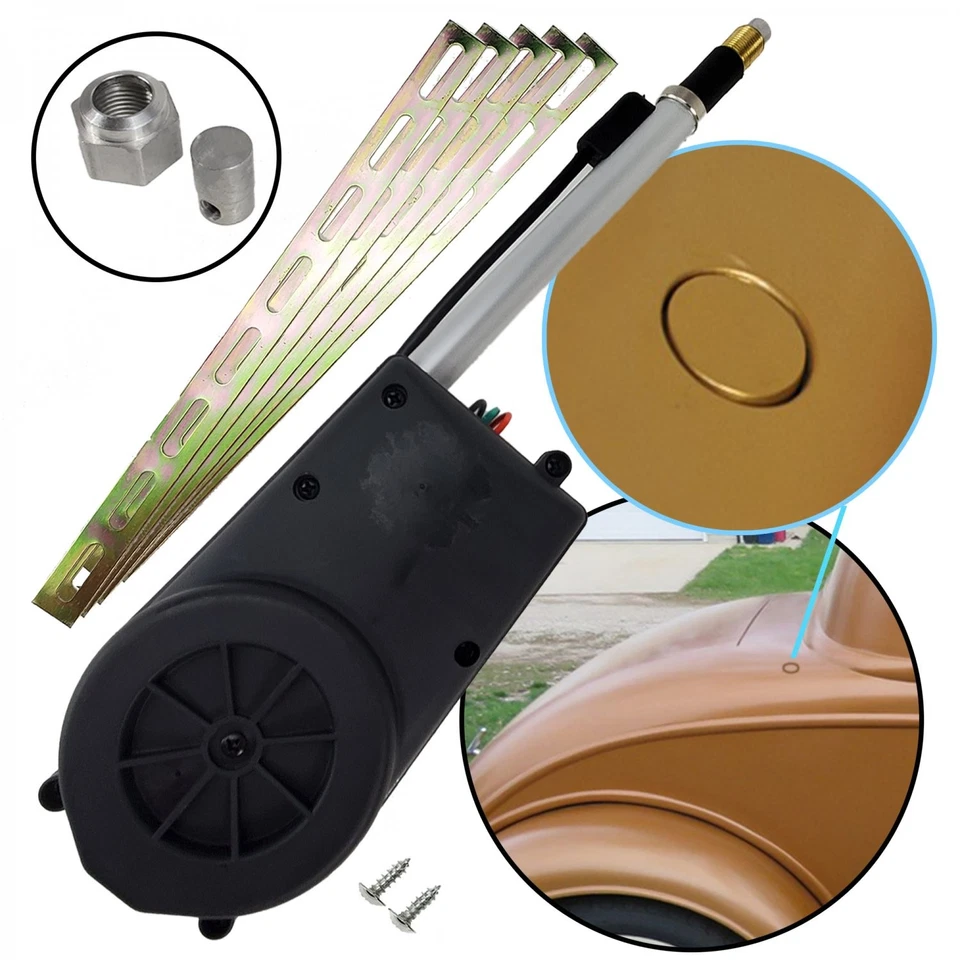 Kit de antena de montaje empotrado Street AUTPACD muscle street hot rod camión rata personalizada Foto 1 de 4