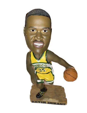 Kevin Durant Seattle SuperSonics Sonics Bobblehead Bobble KD 35 No Box Cover