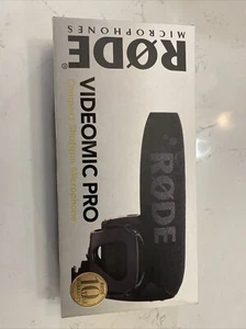 Rode VideoMic Pro Shotgun / On-Device Przewodowy standardowy profesjonalny mikrofon - Zdjęcie 1 z 6