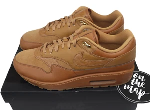 Nike Air Max 1 W '87 Luxe NBHD Ale Marrón Reino Unido 8,5 EE. UU. 9,5 11 EUR 43 DV3888-200 Nuevo - Imagen 1 de 12