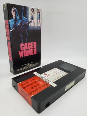 Caged Women VHS (1982) Rare OOP Exploitation Film! Good Condition! [READ] - Image 1 of 3