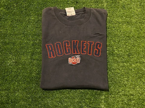 Vintage Y2K Logo Athletic Houston Astros embroidered t-shirt medium 90s NBA Cover