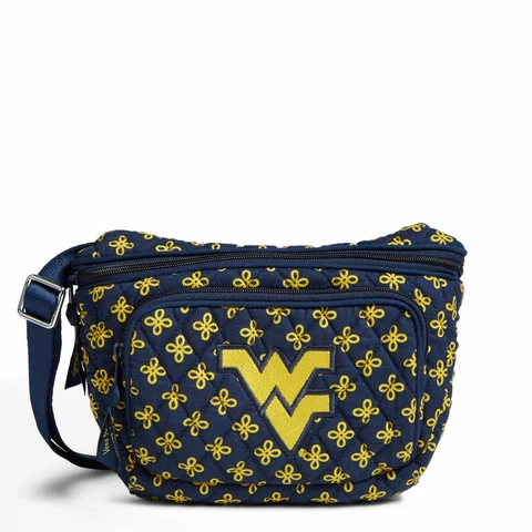 WV West Virginia University Blue Gold Belt Bag Fanny Pack Vera Bradley Crossbody Cover
