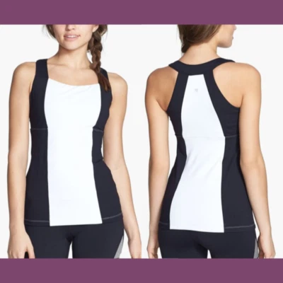 ¡NUEVO CON ETIQUETAS! Tanque MSP by Miraclesuit Miraslim Core Control Colorblock [talla pequeña] #2141 Foto 1 de 4