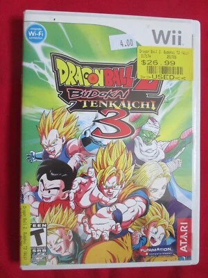 Dragon Ball Z: Budokai Tenkaichi 3 (Nintendo Wii, 2007) - CIB Complete - Image 1 of 4