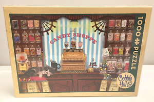 NEW SEALED Cobble Hill 1000 Pc Puzzle Candy Shop "Sweets For Sale" General Store