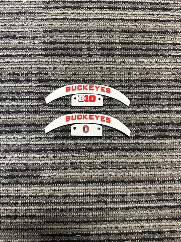 MINI Ohio State Buckeyes B1G Football Helmet Speed 3D Bumpers Cover