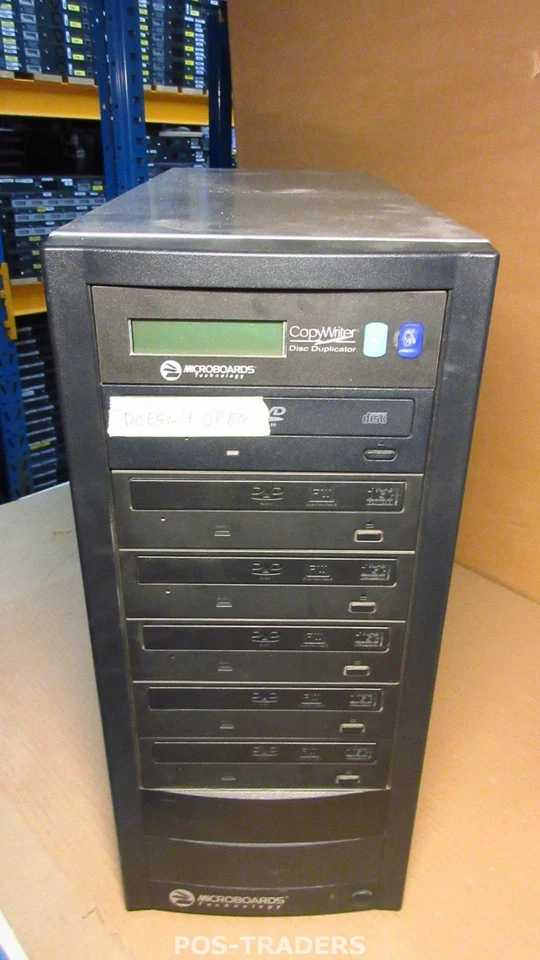 Microboards DVD STD PRO-885 Standard DVD Duplicator 6x Drive - TOP DRIVE STUCK - Imagem 1 de 4