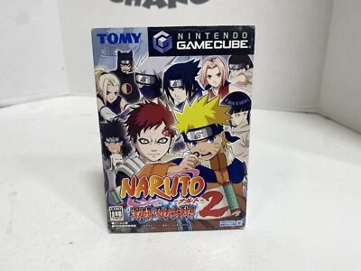Naruto Clash of Ninja 2 Nintendo Gamecube NTSC-J Japanese Complete - Image 1 of 4