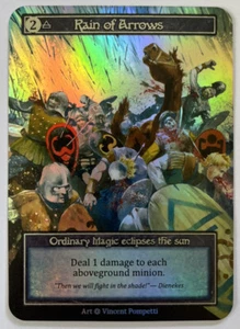 Sorcery Contested Realm Alpha Rain Of Arrows FOIL Ordinary Pack Fresh - Picture 1 of 2