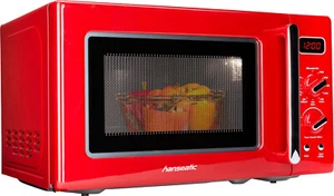 Hanseatic Microonde Rosso AG720CE6-PM0E00 Grill Funzione Scongelamento 20L 99659054 - Foto 1 di 7
