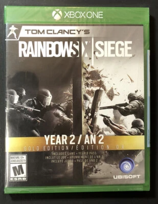Tom Clancy's Rainbow Six Siege [ Year 2 Gold Edition ] (XBOX ONE) NEW - Image 1 of 4