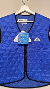 NWT TechNiche International Evaporative Cooling Heated Vest Blue Hyperkewl XL - Picture 1 of 15
