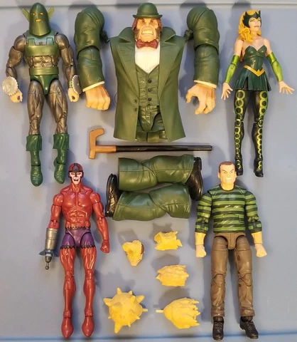 Marvel Legends Mister Hyde BAF Complete Sandman Retro Enchantress Klaw Lot Cover