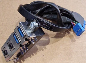 Cable y tornillo para panel de audio 810636-001 HP ProDesk 400 G2 G2.5 G3 SFF USB 3.0 - Imagen 1 de 1
