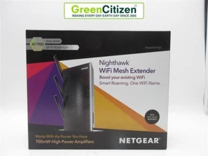 NETGEAR EX7000-100NAS Nighthawk WiFi Mesh Extender - Picture 1 of 5