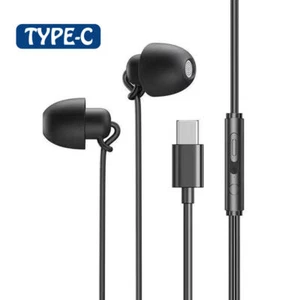 3.5mm / Type C Wired Headphones In Ear Headset Wired Earphones Earbuds with Mic - Picture 1 of 17