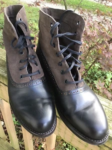Wolverine Women’s 1000 Mile Marcelle Boots Brogue Size 8.5B Leather Suede 40211 - Picture 1 of 11