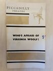 WHO IS AFRAID OF VIRGINIA WOLF ? CONSTANCE CUMMINGS RAY McANALLY RICHARD EASTON