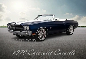 1970-chevrolet-chevelle Poster Sized Premium Photo Print 11"x17" Wall Art - Picture 1 of 1