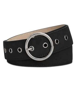 Style & Co Grommet Belt (Black, S) - Picture 1 of 1